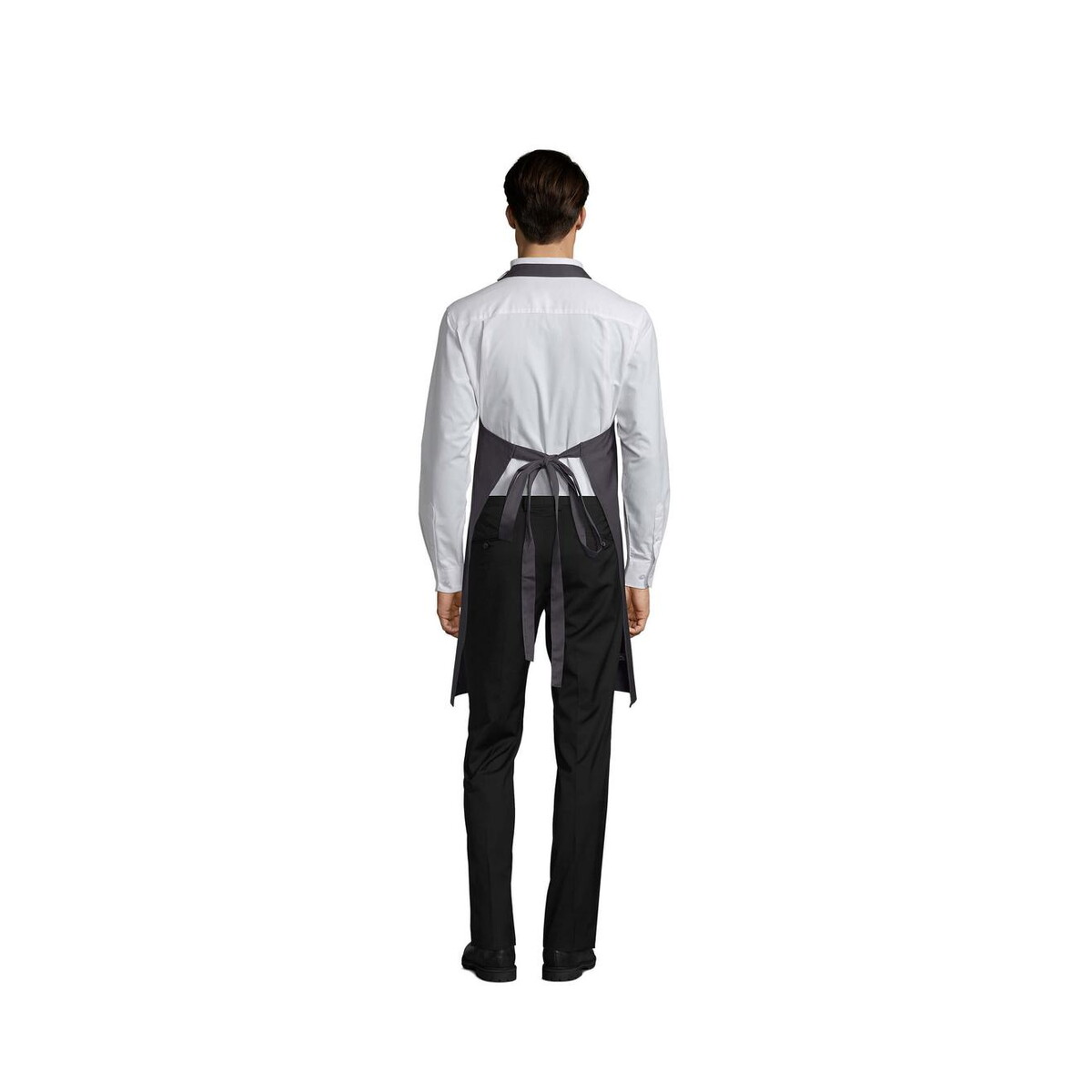 Fartuchy z logo – gala apron with pockets gala s88010-dg-back GALA APRON WITH POCKETS GALA s88010-dg-back