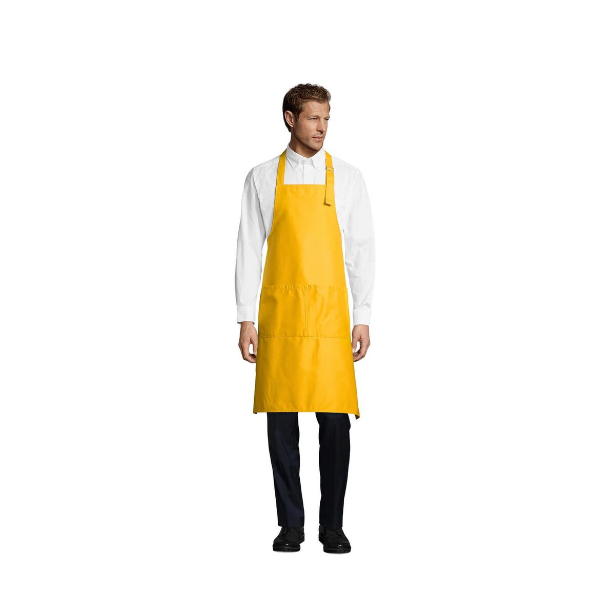 Fartuchy z logo – gala apron with pockets gala s88010-go GALA APRON WITH POCKETS GALA s88010-go