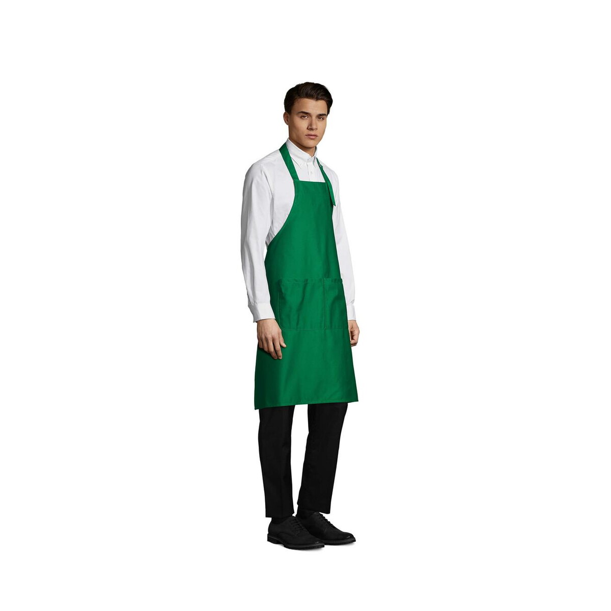 Fartuchy z logo – gala apron with pockets gala s88010-kg-side GALA APRON WITH POCKETS GALA s88010-kg-side