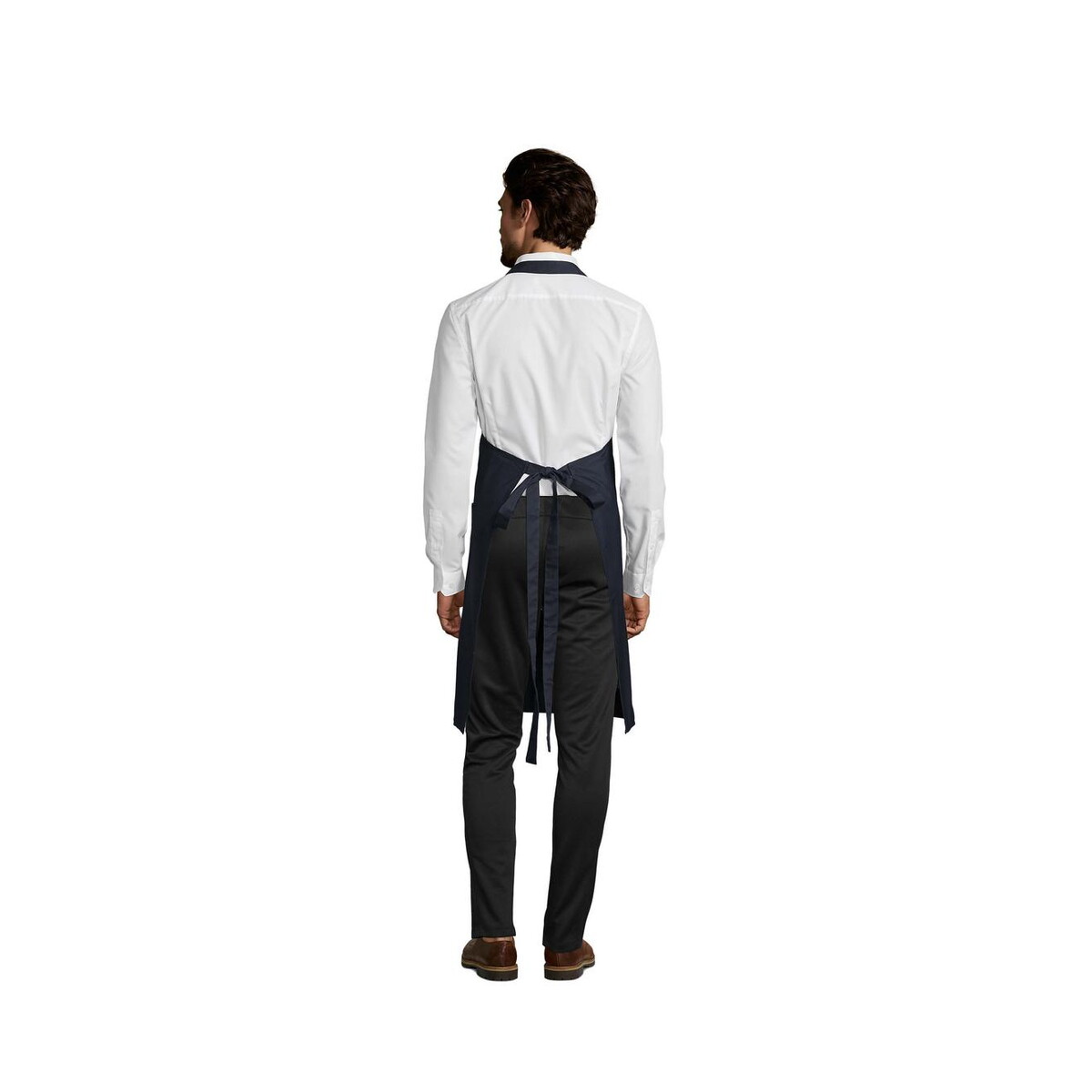 Fartuchy z logo – gala apron with pockets gala s88010-ny-back GALA APRON WITH POCKETS GALA s88010-ny-back