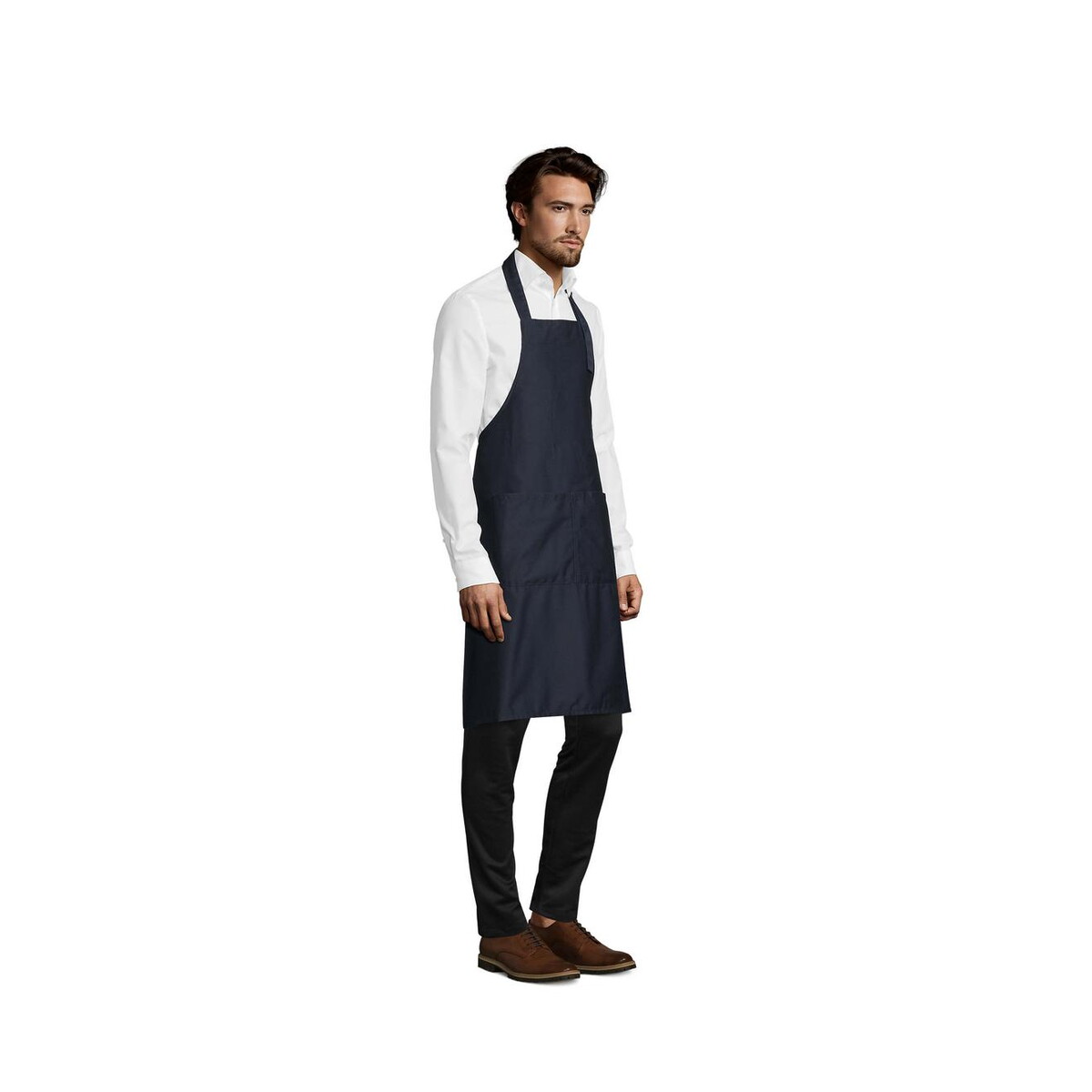 Fartuchy z logo – gala apron with pockets gala s88010-ny-side GALA APRON WITH POCKETS GALA s88010-ny-side