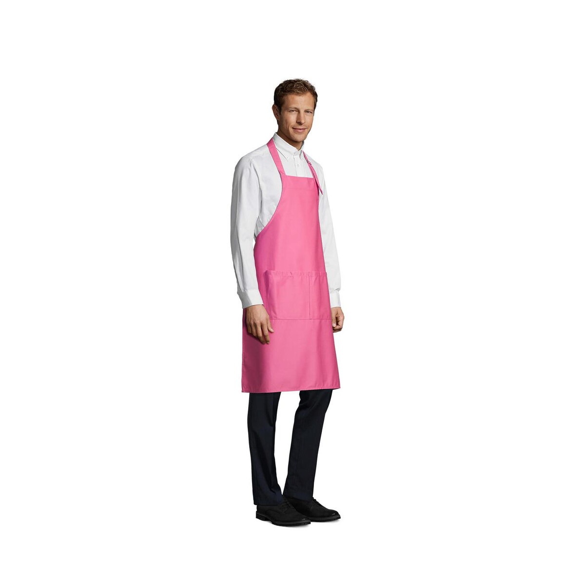Fartuchy z logo – gala apron with pockets gala s88010-op-side GALA APRON WITH POCKETS GALA s88010-op-side