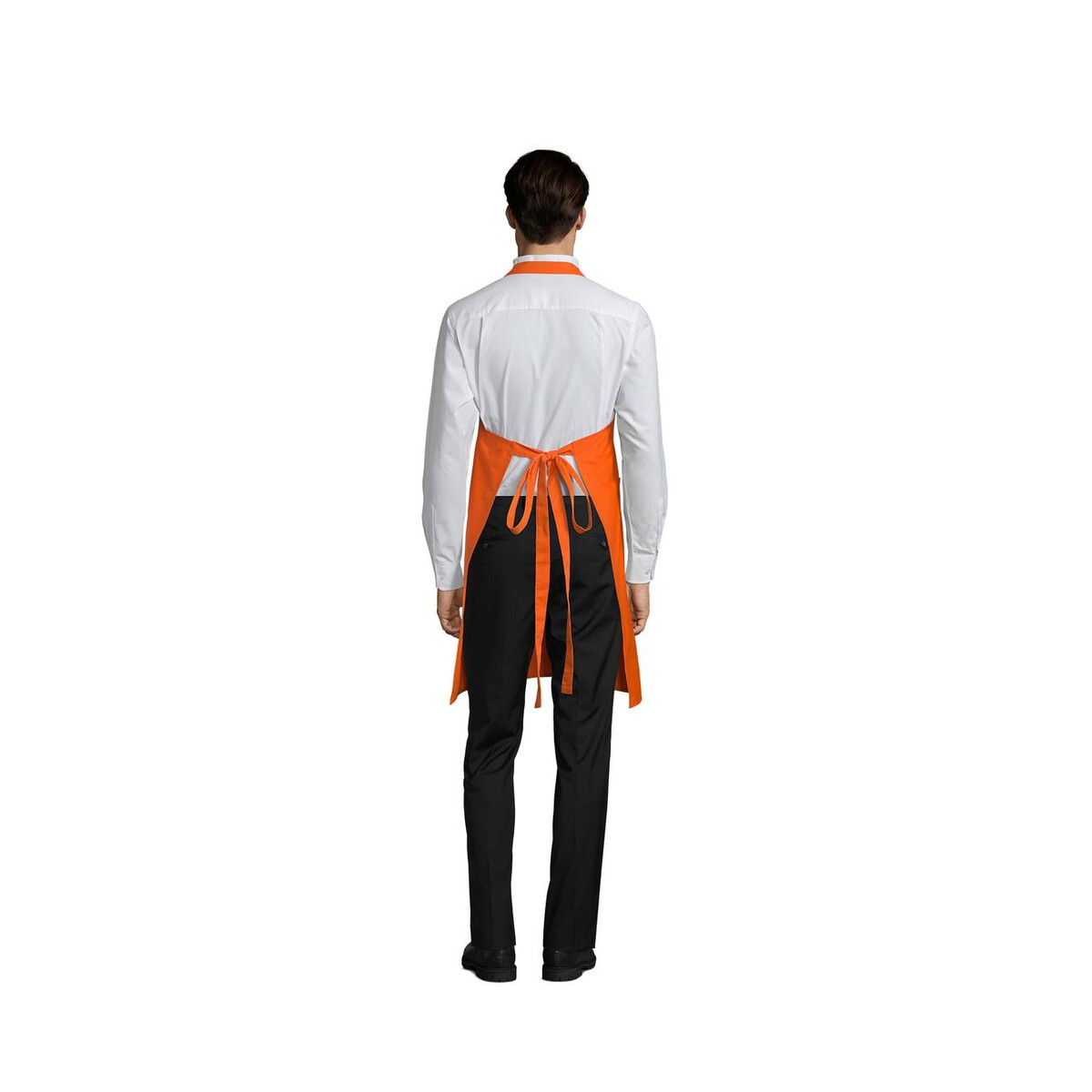 Fartuchy z logo – gala apron with pockets gala s88010-or-back GALA APRON WITH POCKETS GALA s88010-or-back