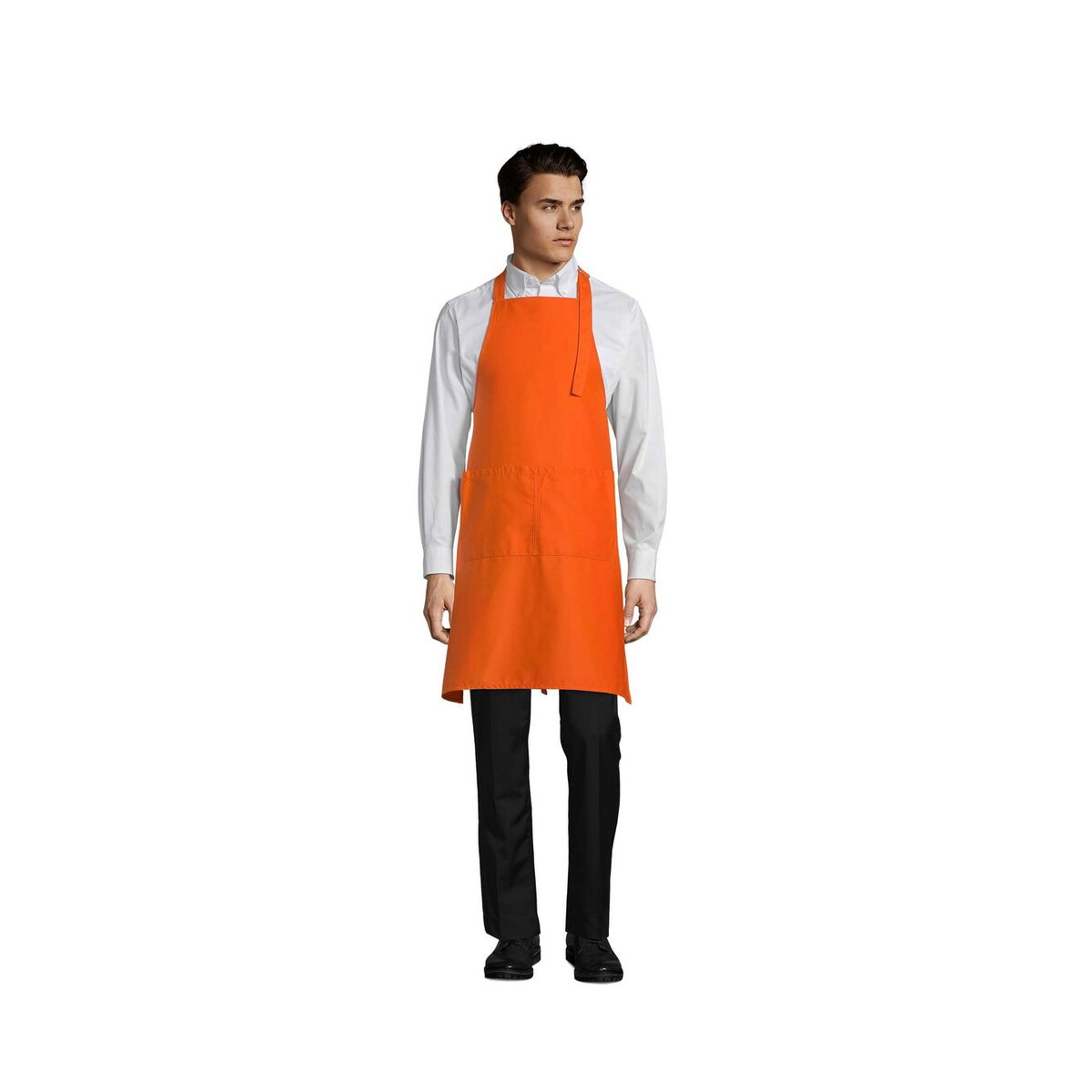 Fartuchy z logo – gala apron with pockets gala s88010-or GALA APRON WITH POCKETS GALA s88010-or