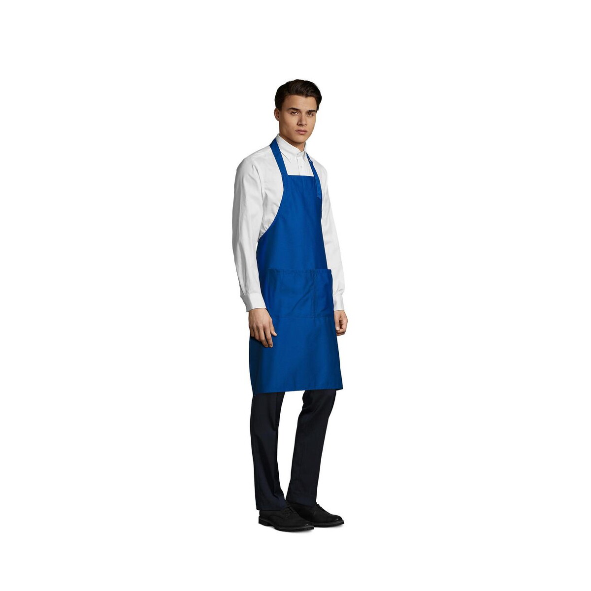 Fartuchy z logo – gala apron with pockets gala s88010-rb-side GALA APRON WITH POCKETS GALA s88010-rb-side