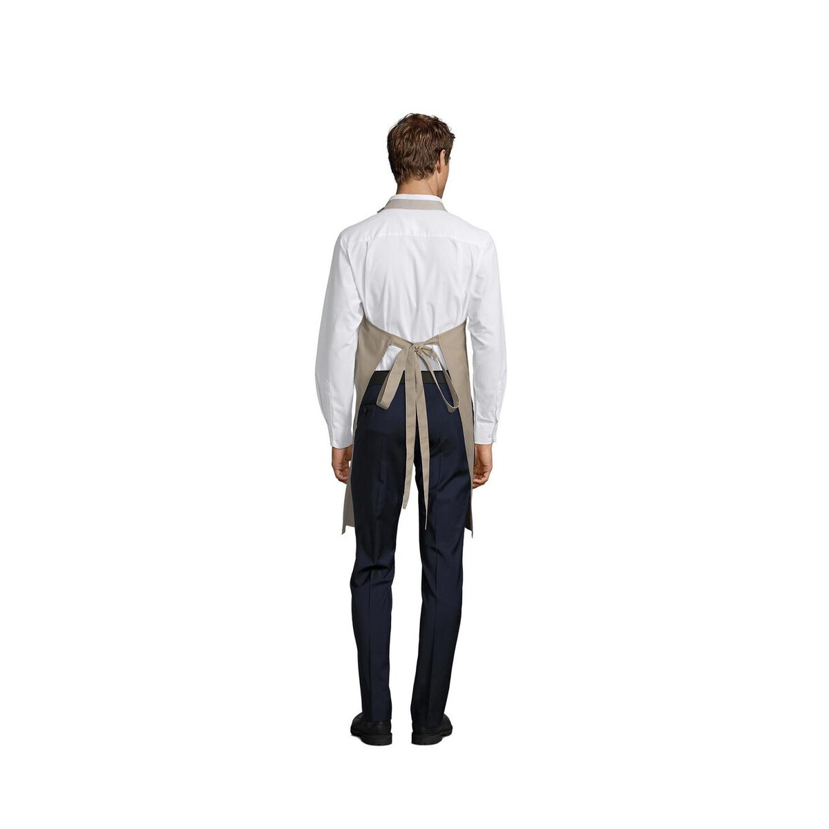 Fartuchy z logo – gala apron with pockets gala s88010-ro-back GALA APRON WITH POCKETS GALA s88010-ro-back