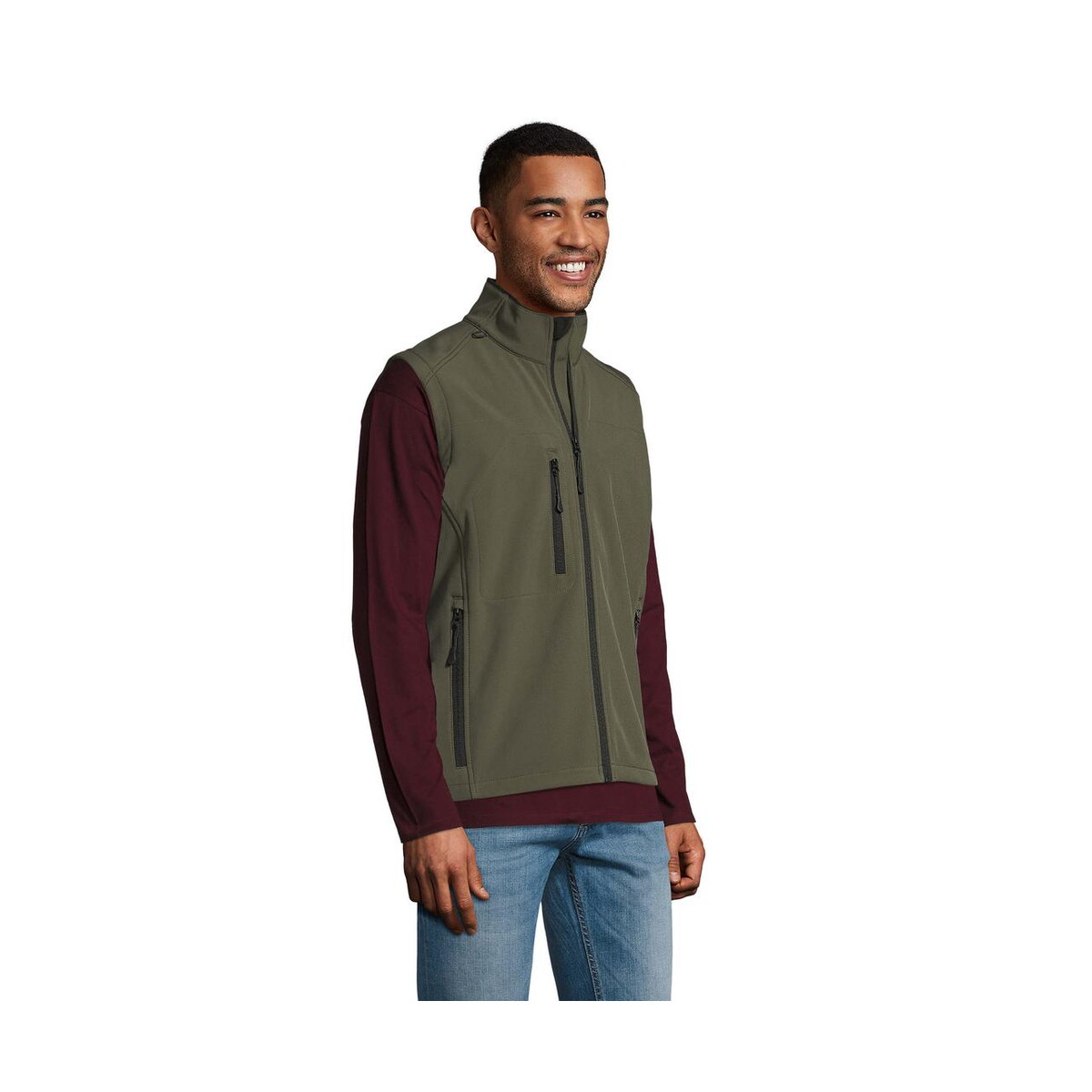 Kamizelki z logo – rallye men softshell jacket rallye men s46601-ar-side RALLYE MEN SOFTSHELL JACKET RALLYE MEN s46601-ar-side