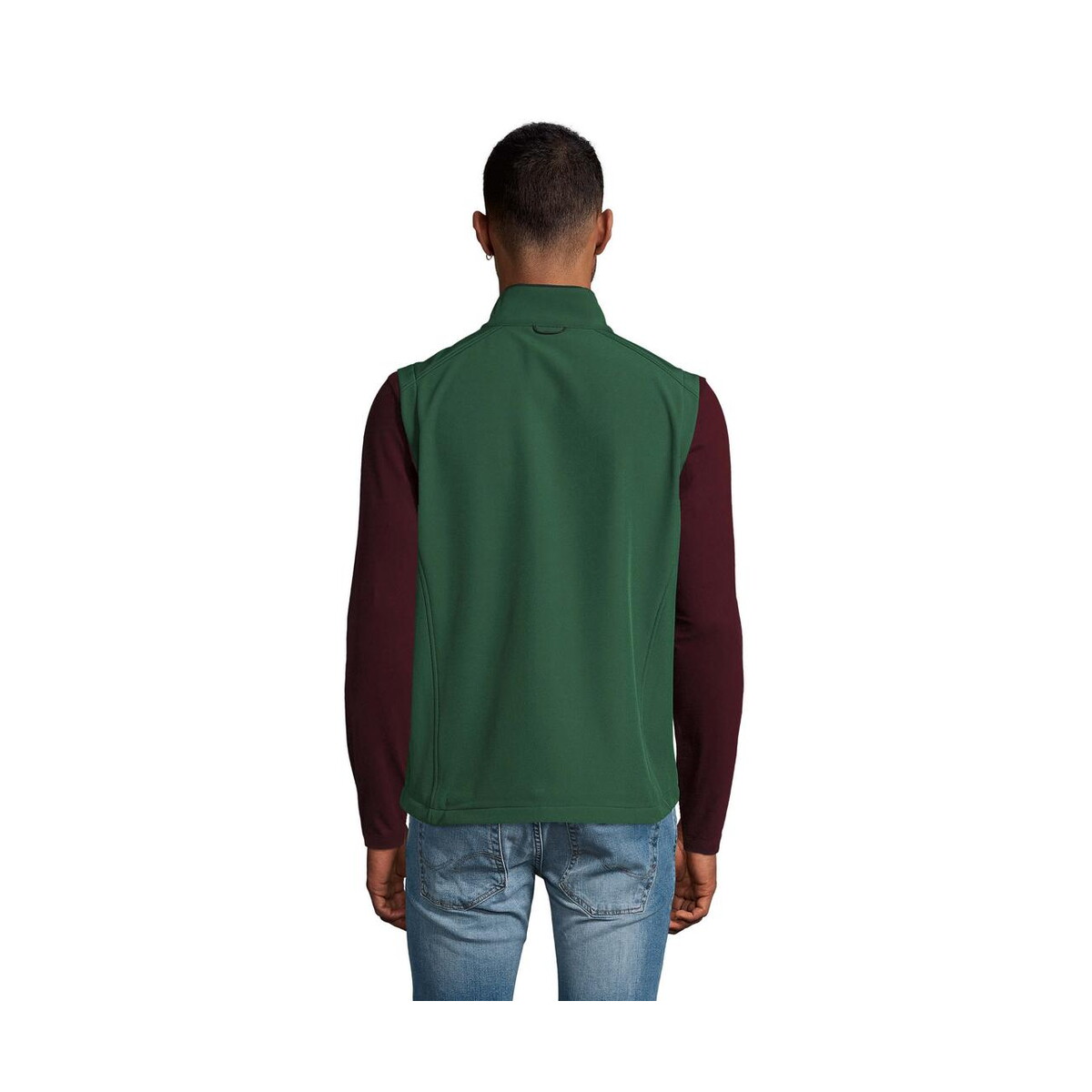 Kamizelki z logo – rallye men softshell jacket rallye men s46601-bo-back RALLYE MEN SOFTSHELL JACKET RALLYE MEN s46601-bo-back
