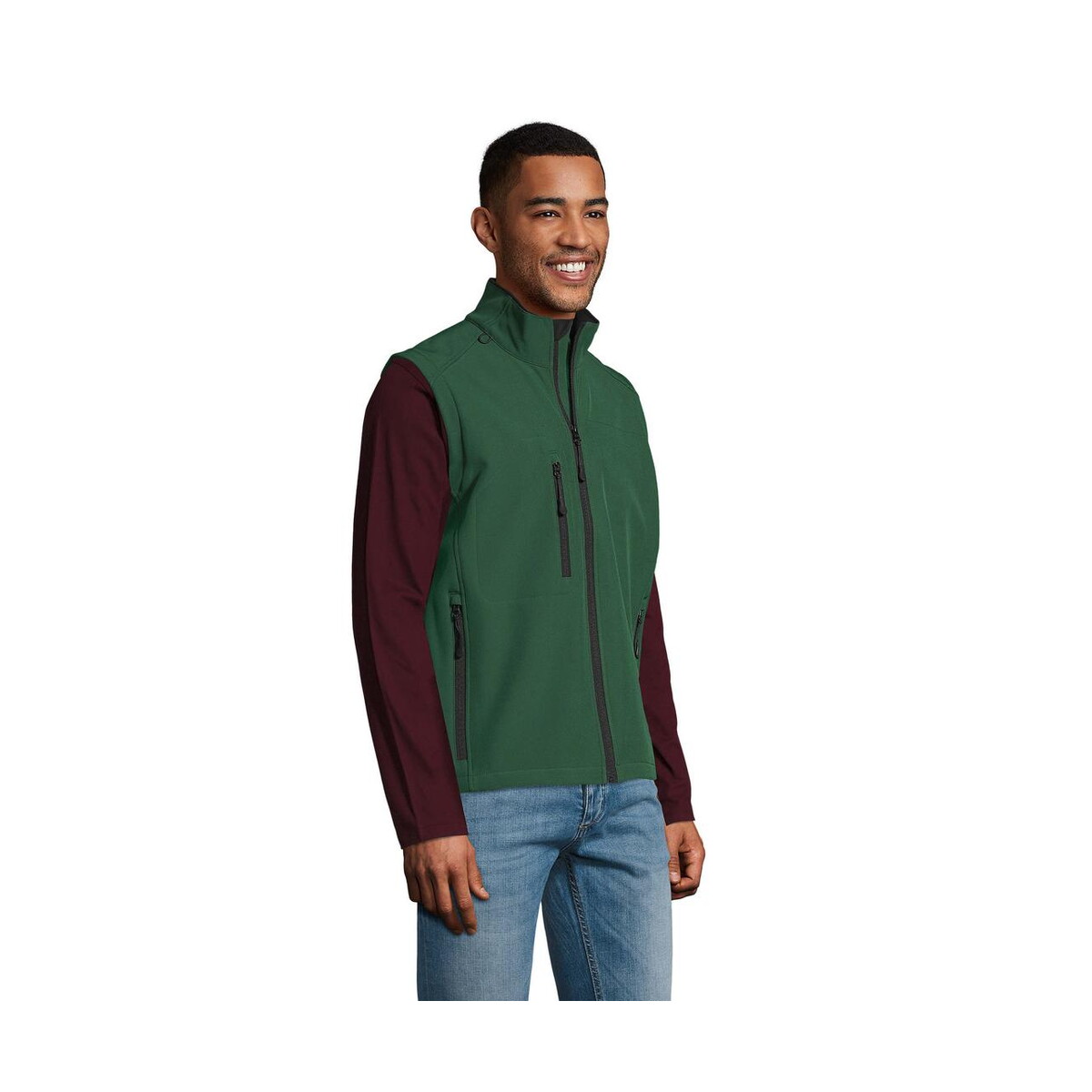 Kamizelki z logo – rallye men softshell jacket rallye men s46601-bo-side RALLYE MEN SOFTSHELL JACKET RALLYE MEN s46601-bo-side