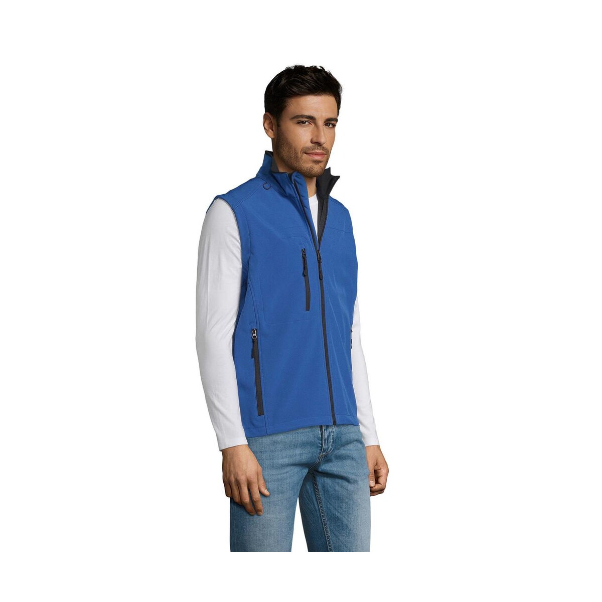 Kamizelki z logo – rallye men softshell jacket rallye men s46601-rb-side RALLYE MEN SOFTSHELL JACKET RALLYE MEN s46601-rb-side