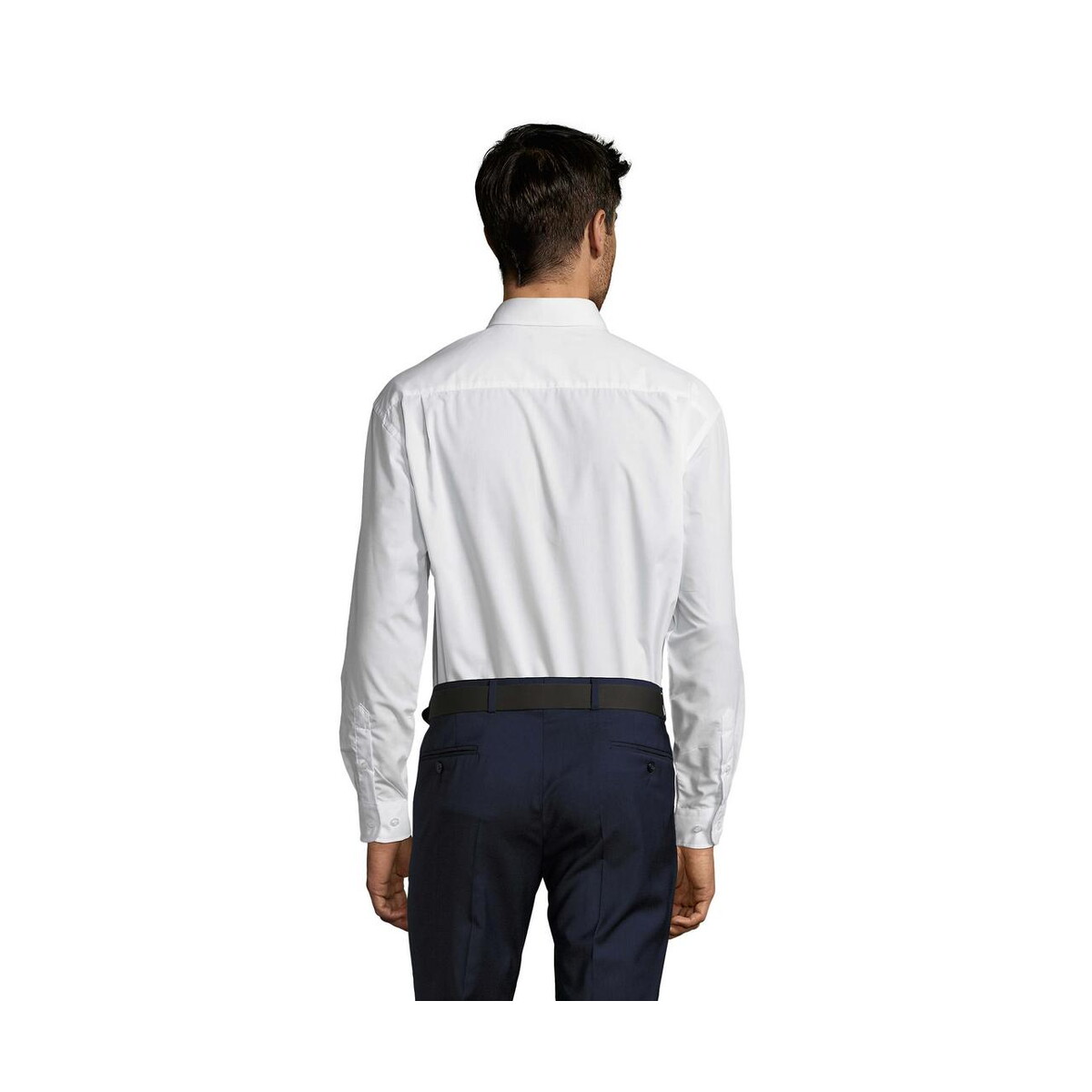Koszule z logo – baltimore poplin men shirt baltimore s16040-wh-back BALTIMORE POPLIN MEN SHIRT BALTIMORE s16040-wh-back