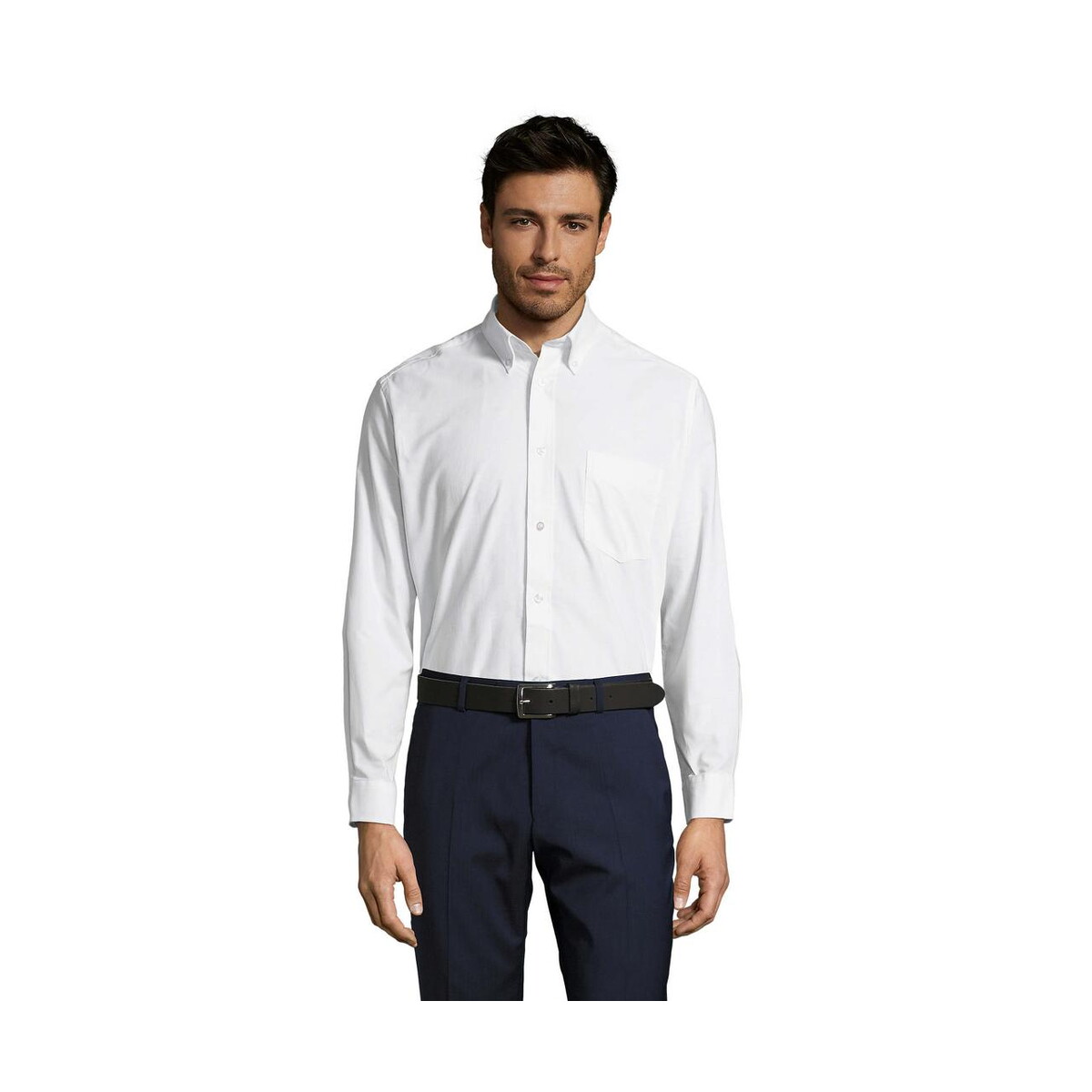 Koszule z logo – boston oxford men’s shirt boston s16000-wh BOSTON OXFORD MEN'S SHIRT BOSTON s16000-wh