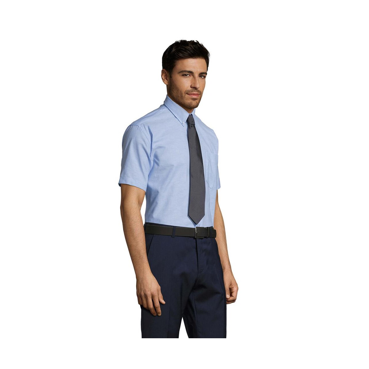 Koszule z logo – brisbane oxford men’s shirt brisbane s16010-sk-side BRISBANE OXFORD MEN'S SHIRT BRISBANE s16010-sk-side