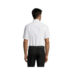 BRISBANE OXFORD MEN'S SHIRT BRISBANE s16010-wh-back