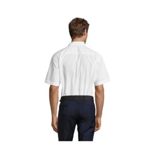 BRISTOL POPLIN MEN SHIRT BRISTOL s16050-wh-back