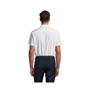 BROADWAY STRETCH MEN SHIRT BROADWAY s17030-wh-back
