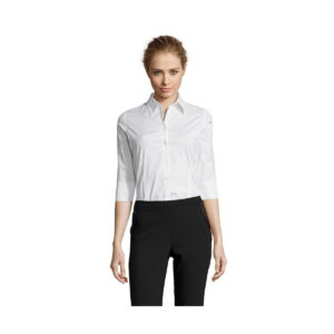 EFFECT STRETCH WOMEN SHIRT EFFECT s17010-wh