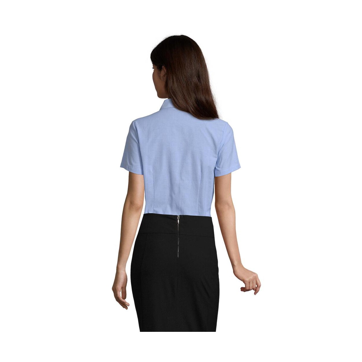 Koszule z logo – elite women’s shirt oxford elite s16030-sk-back ELITE WOMEN'S SHIRT OXFORD ELITE s16030-sk-back
