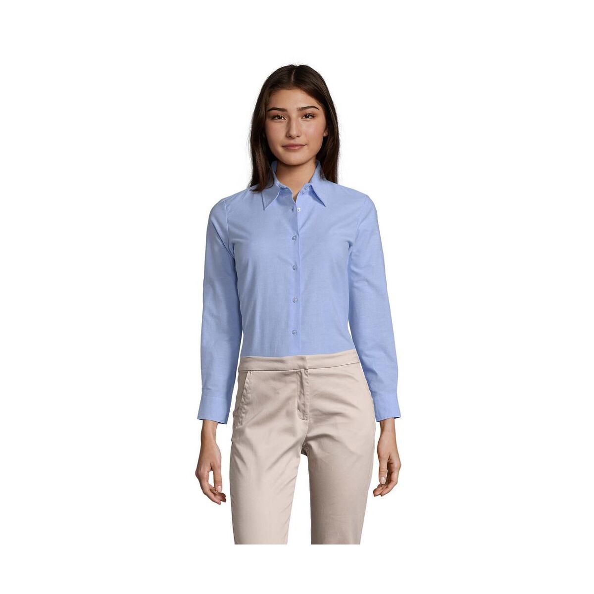 Koszule z logo – embassy women shirt oxford embassy s16020-sk EMBASSY WOMEN SHIRT OXFORD EMBASSY s16020-sk