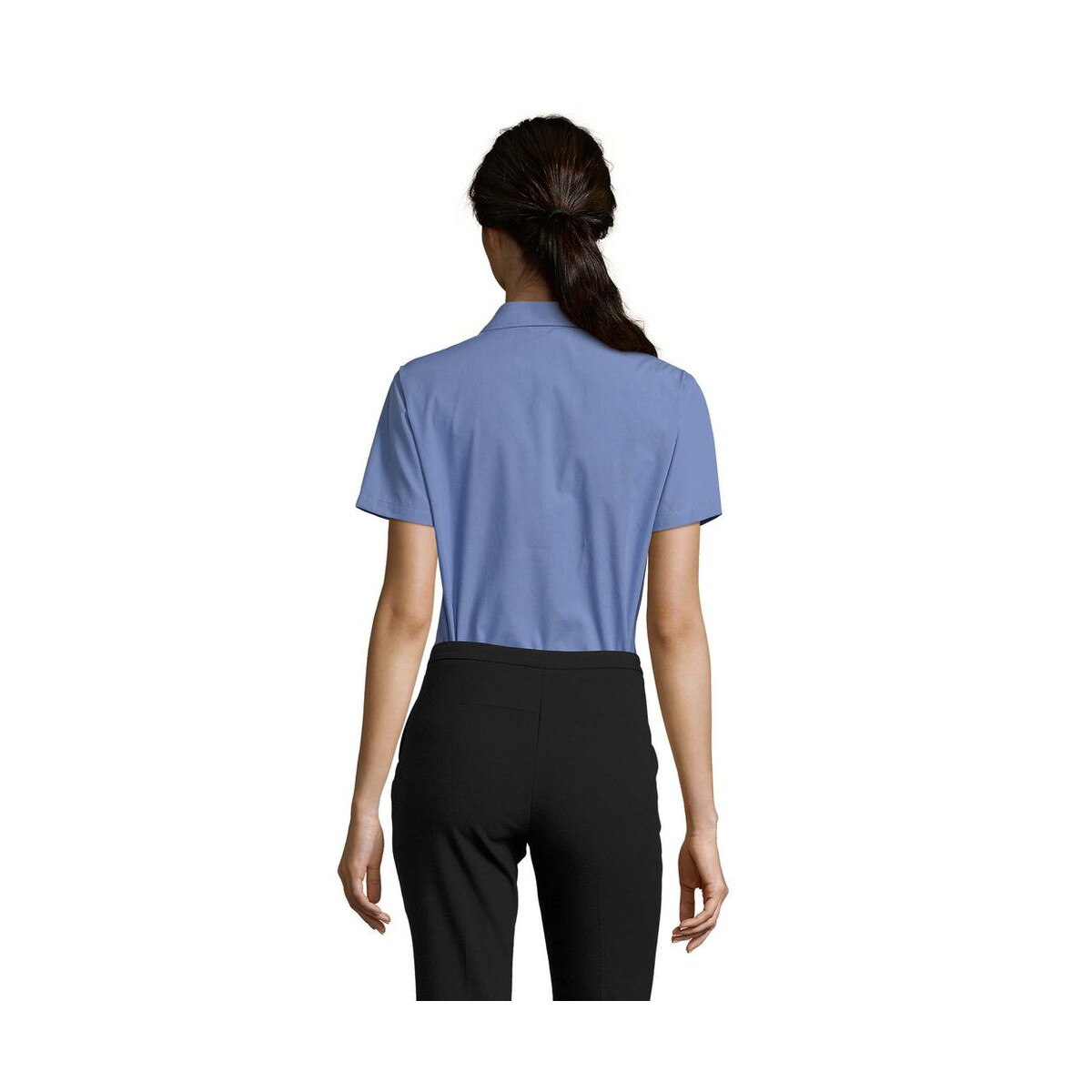 Koszule z logo – escape poplin women shirt escape s16070-mb-back ESCAPE POPLIN WOMEN SHIRT ESCAPE s16070-mb-back