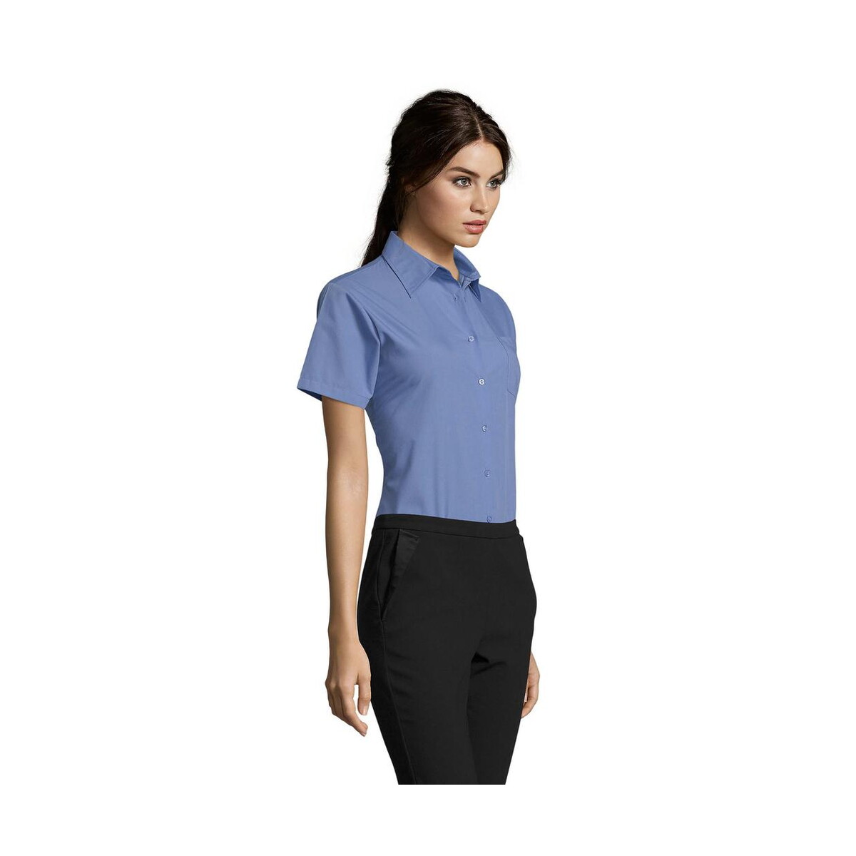 Koszule z logo – escape poplin women shirt escape s16070-mb-side ESCAPE POPLIN WOMEN SHIRT ESCAPE s16070-mb-side