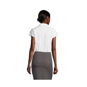 EXCESS STRETCH WOMEN SHIRT EXCESS s17020-wh-back