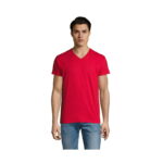 IMPERIAL Męski V T-shirt -WH-3XL IMPERIAL V MEN s02940-rd