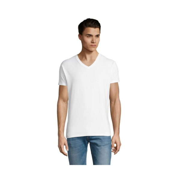 IMPERIAL Męski V T-shirt -WH-3XL IMPERIAL V MEN s02940-wh