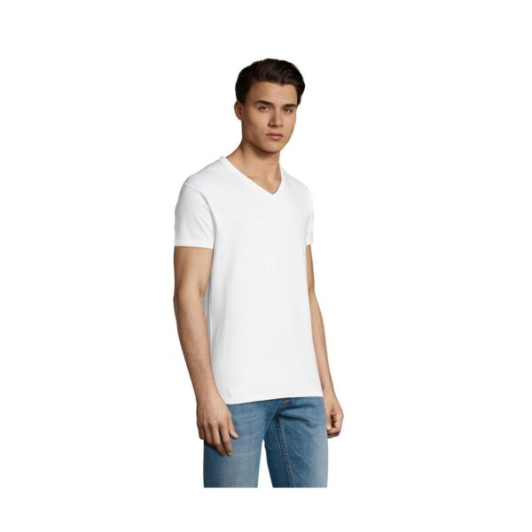 IMPERIAL Męski V T-shirt -WH-3XL IMPERIAL V MEN s02940-wh-side
