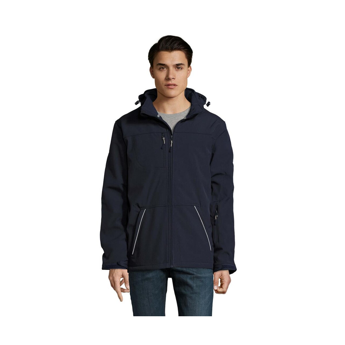 Kurtki z logo – rock men winter softshell rock men s46604-fn ROCK MEN WINTER SOFTSHELL ROCK MEN s46604-fn