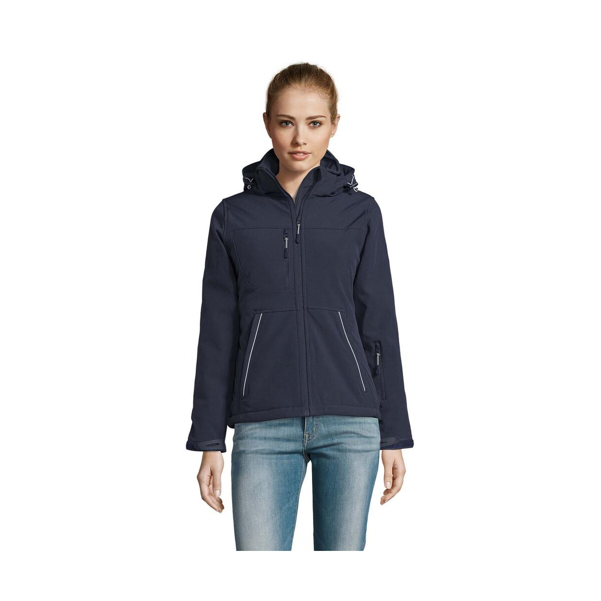 Kurtki z logo – rock women winter softshell rock women s46804-fn ROCK WOMEN WINTER SOFTSHELL ROCK WOMEN s46804-fn