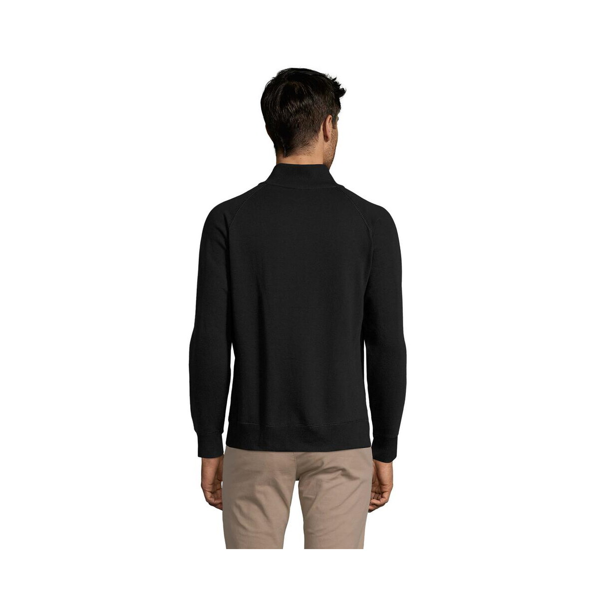 Kurtki z logo – sundae men zipped jacket sundae s47200-bk-back SUNDAE MEN ZIPPED JACKET SUNDAE s47200-bk-back