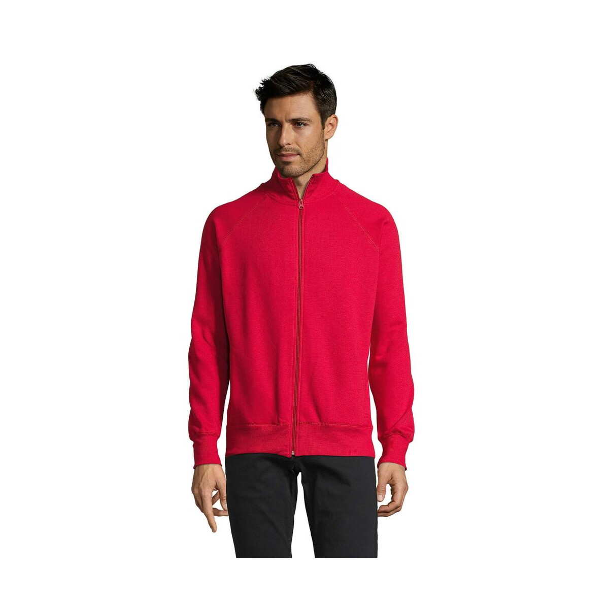 Kurtki z logo – sundae men zipped jacket sundae s47200-rd SUNDAE MEN ZIPPED JACKET SUNDAE s47200-rd