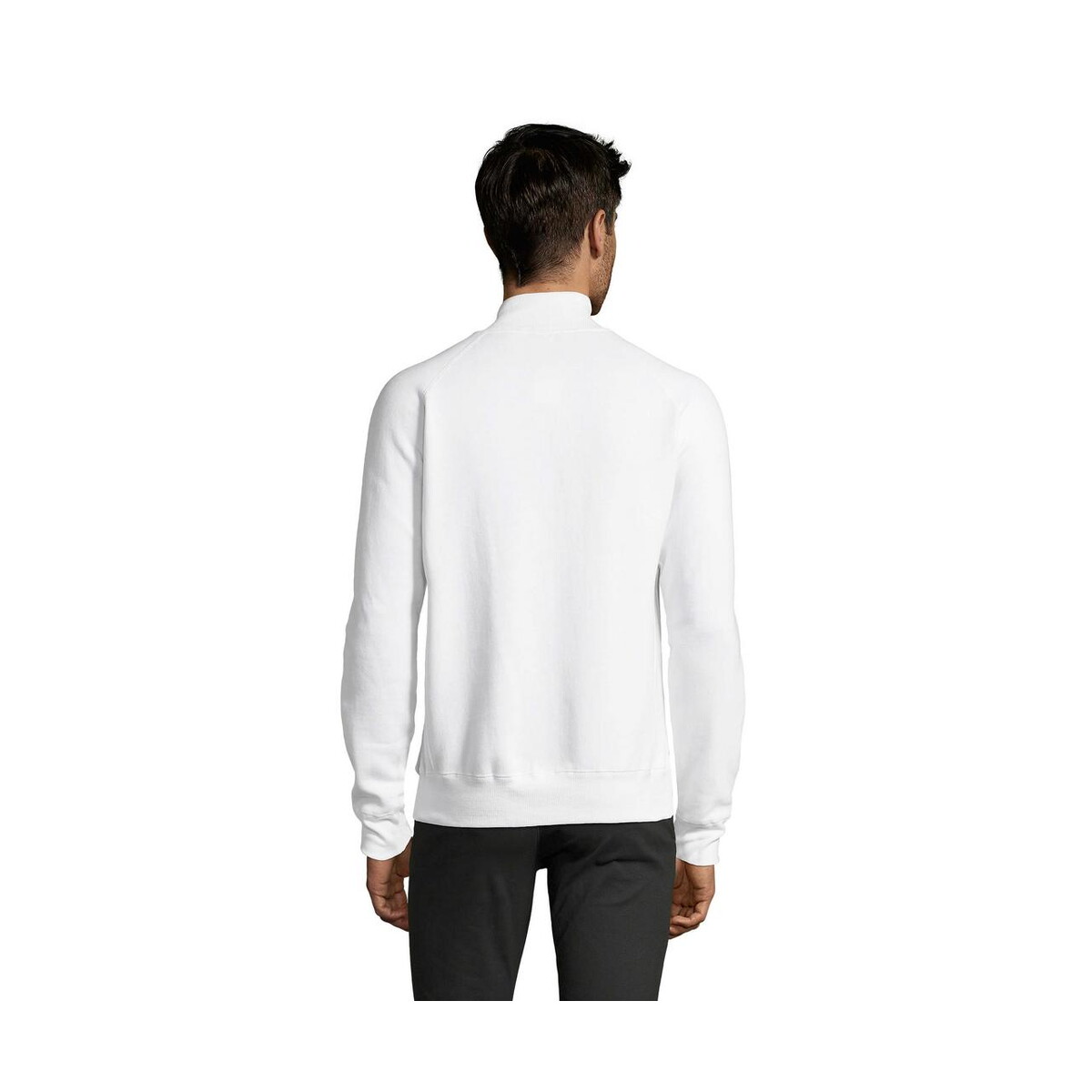 Kurtki z logo – sundae men zipped jacket sundae s47200-wh-back SUNDAE MEN ZIPPED JACKET SUNDAE s47200-wh-back