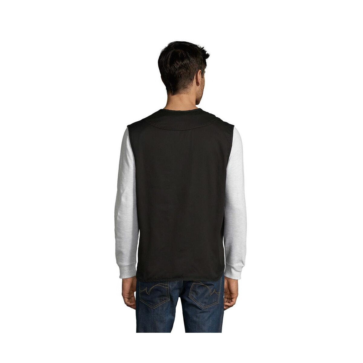Kurtki z logo – wild pocket reporter jacket wild s43630-bk-back WILD POCKET REPORTER JACKET WILD s43630-bk-back