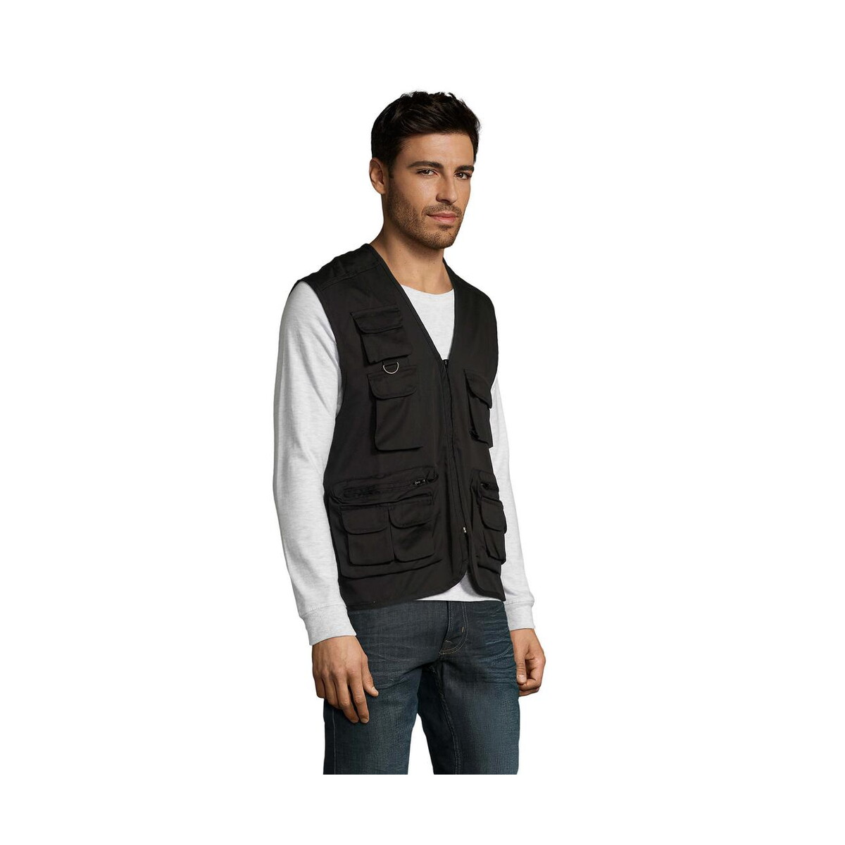 Kurtki z logo – wild pocket reporter jacket wild s43630-bk-side WILD POCKET REPORTER JACKET WILD s43630-bk-side