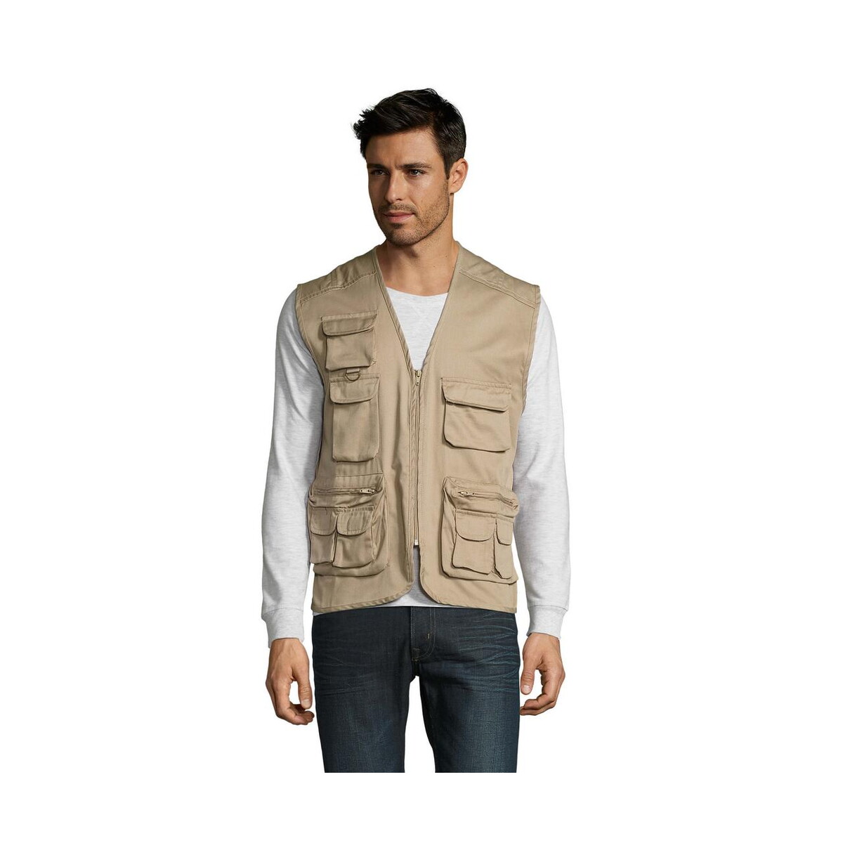 Kurtki z logo – wild pocket reporter jacket wild s43630-ro WILD POCKET REPORTER JACKET WILD s43630-ro