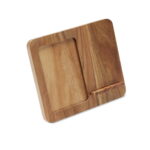 Akacjowa ramka i ładowarka 15W Finwood mo3138-40