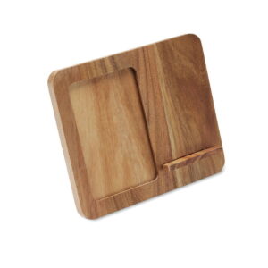 Akacjowa ramka i ładowarka 15W Finwood mo3138-40