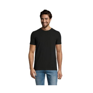 MILLENIUM Męski T-shirt 190-WH-3XL MILLENIUM MEN - Deep Black - M