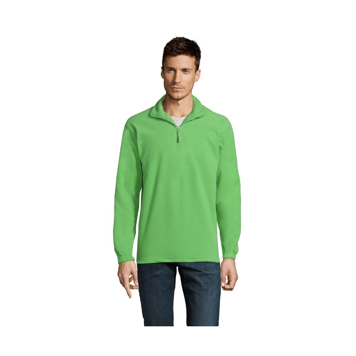Polary z logo – ness sweat fleece 1/4 zip ness s56000-lm NESS SWEAT FLEECE 1/4 ZIP NESS s56000-lm