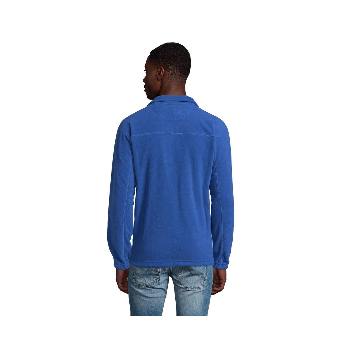 Polary z logo – ness sweat fleece 1/4 zip ness s56000-rb-back NESS SWEAT FLEECE 1/4 ZIP NESS s56000-rb-back