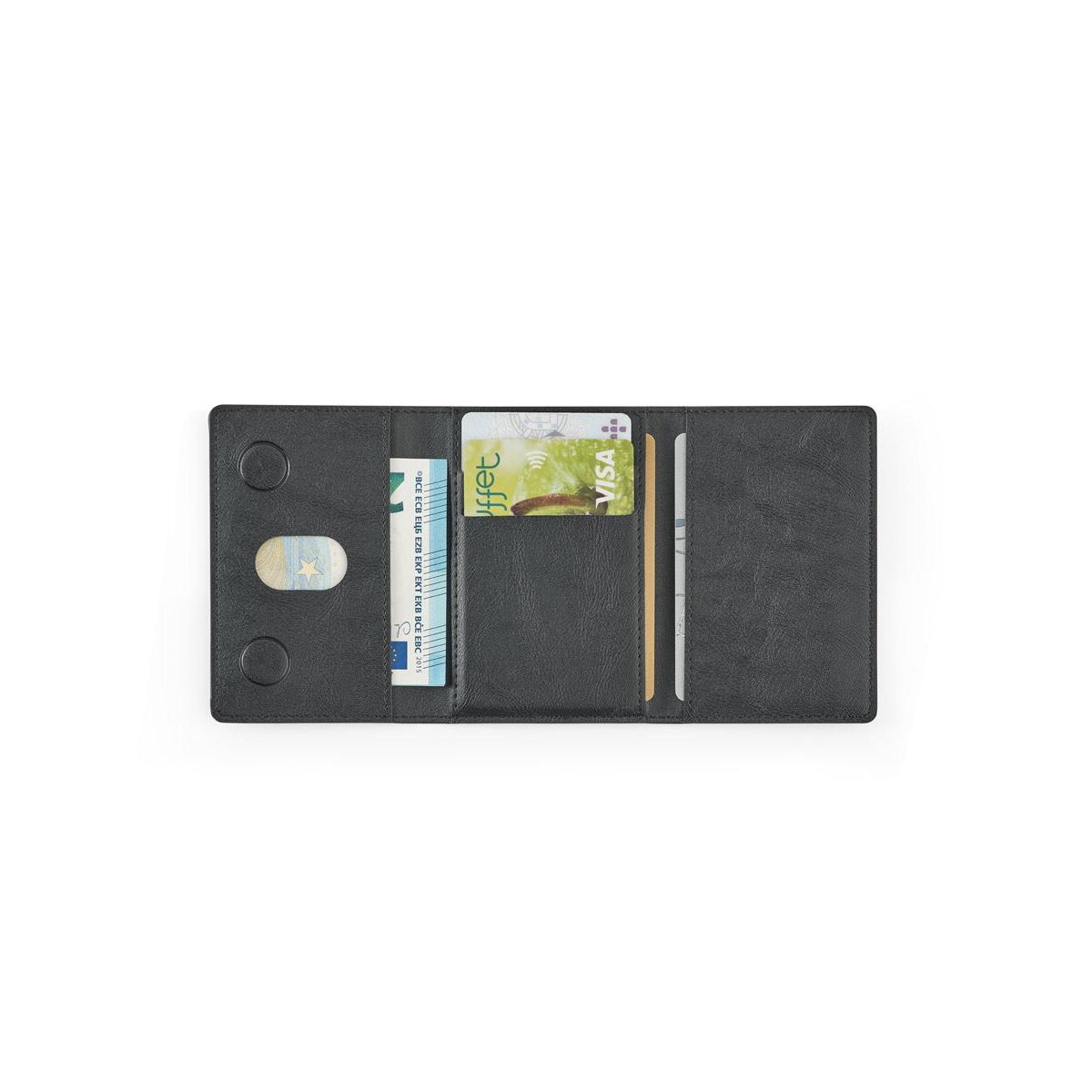 Portfele z logo – harald. portfel magnetyczny pu o dużej pojemności z blokadą rfid 95127_103-c HARALD. Portfel magnetyczny PU o dużej pojemności z blokadą RFID 95127_103-c