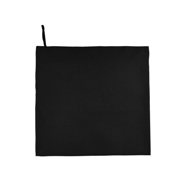 Ręczniki z logo – atoll 100 microfibre towel atoll 100 s02936-bk ATOLL 100 MICROFIBRE TOWEL ATOLL 100 s02936-bk