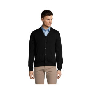 GOLDEN MEN V-NECK CARDIGAN GOLDEN MEN s90011-bk