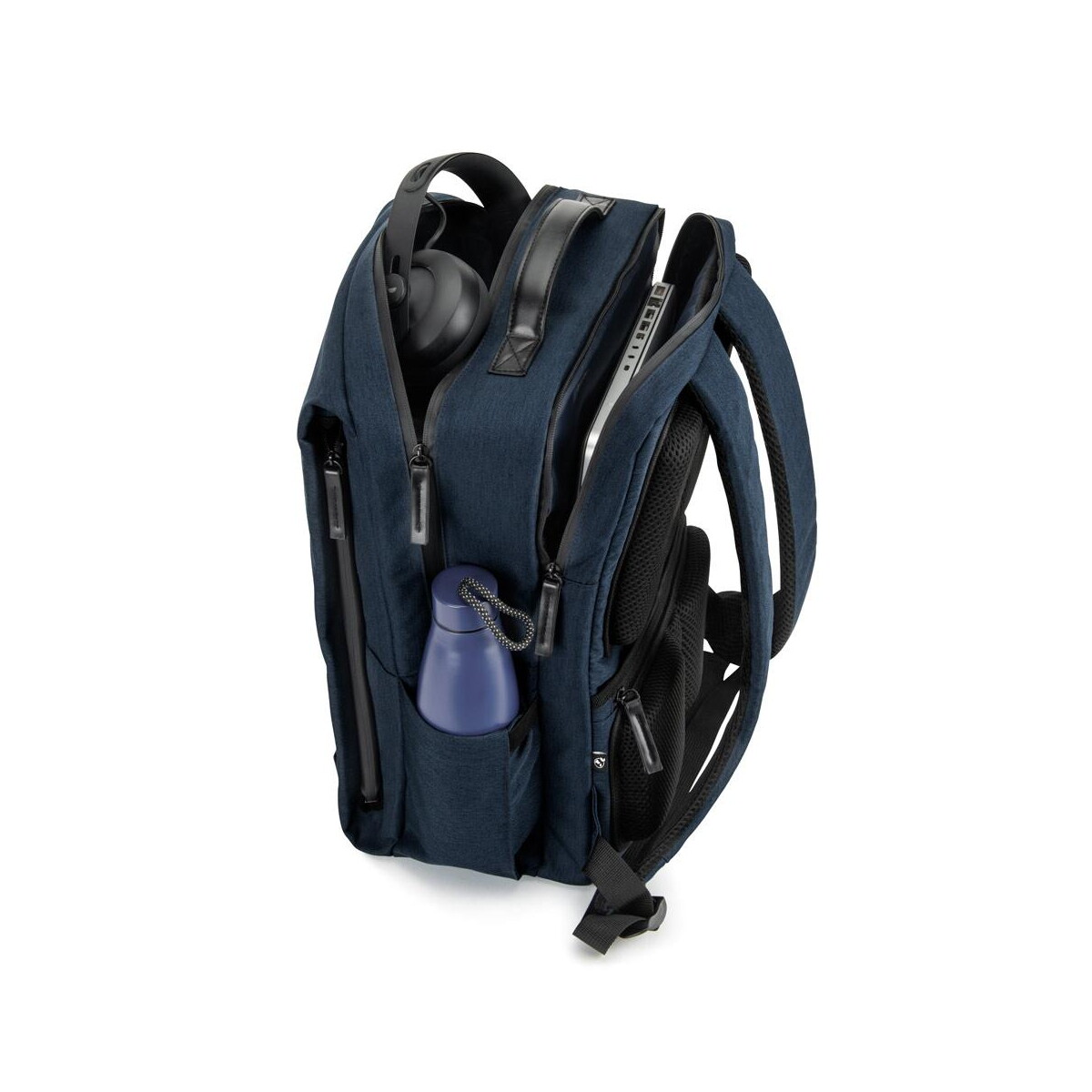 Torby na laptopa z logo – glasgow. plecak na laptopa (17″) wykonany z poliestru o wysokiej gęstości 600d pochodzącego z recyklingu (20l) 92542_104-f GLASGOW. Plecak na laptopa (17